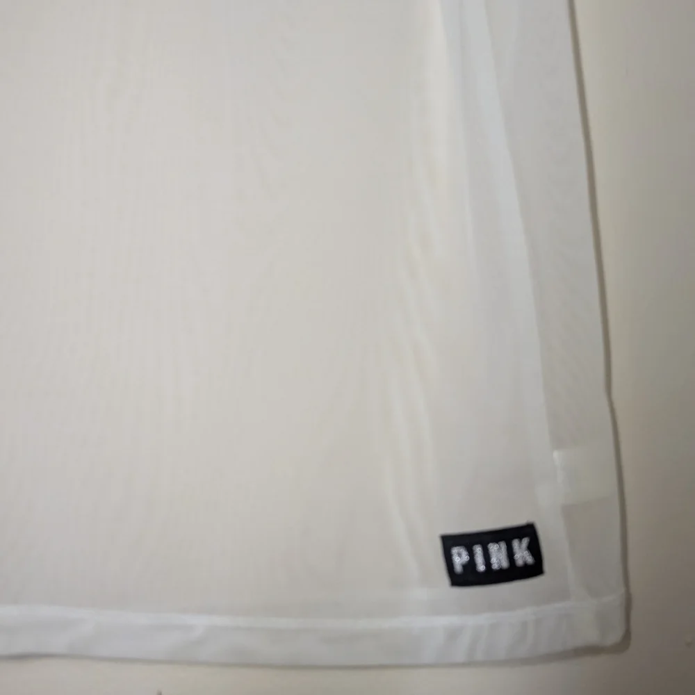 PINK Victoria's Secret White Sheer Women's Top - Picture 2 of 4